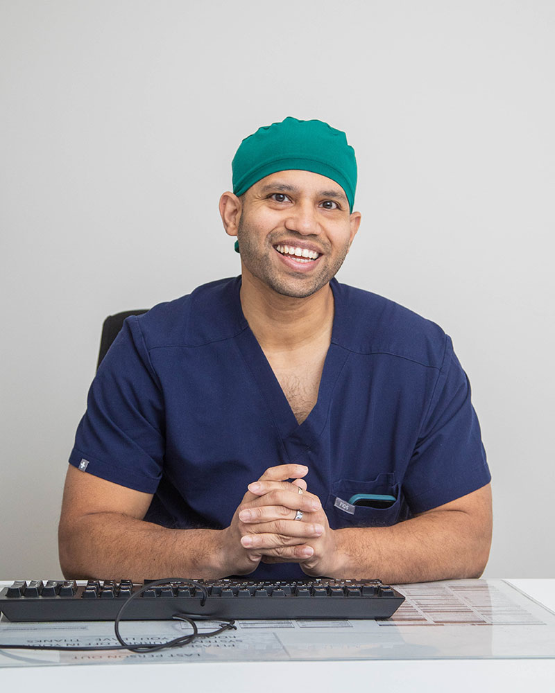 Dr Debjyoti (Deb) Karmakar 
Obstetrician Gynaecologist and Pelvic Floor Surgeon